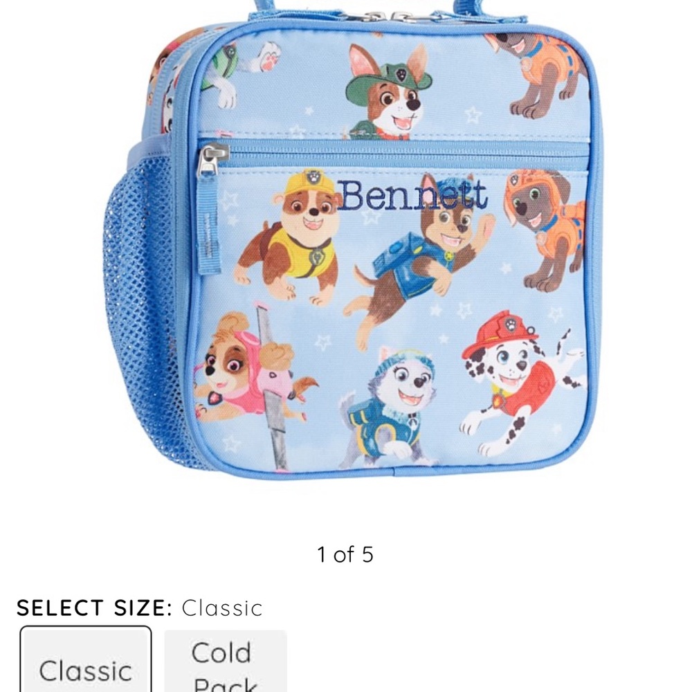 Pottery Barn Kids lunchbox